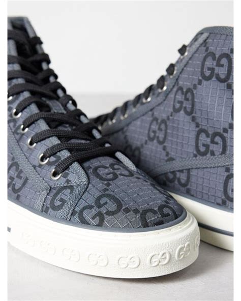 gucci ripstop|tennis gg ripstop high top.